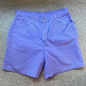 Vintage purple/lavender Gitano denim shorts